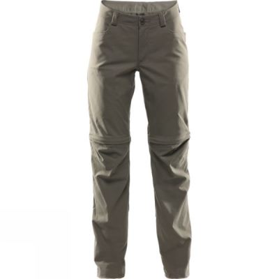 Pantalones Haglofs Zip Off Mujer - Verde Oliva - Chile NEL295107